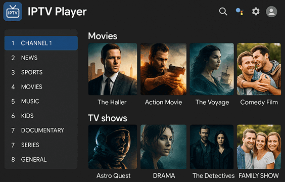 bästa iptv app android